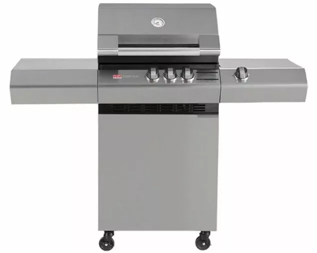 Ziegler & Brown Turbo Elite 3 Burner Gas BBQ with Side Burner | Freestanding Barbeque - Image 5