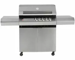 Ziegler & Brown Turbo Elite 5 Burner Freestanding Gas BBQ | High-Performance Outdoor Cooking
