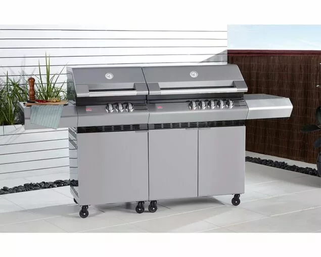 Ziegler & Brown Turbo Elite 8 Burner Freestanding Gas BBQ on Cart | High-Performance Outdoor Cooking - Image 2
