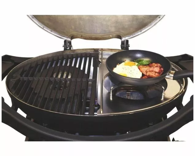 Ziggy Classic Twin Grill Natural Gas BBQ - Gunmetal Grey | Freestanding Gas BBQs - Image 5