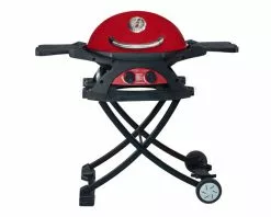 Ziggy Classic Twin Grill LPG BBQ on Folding Cart - Portable BBQ for Outdoor Cooking