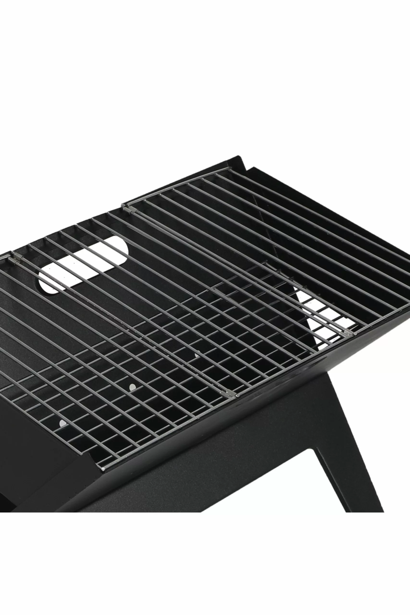 Moyasu Portable Charcoal BBQ Grill - Foldable Outdoor Camping Barbecue Set for Picnics - Image 6