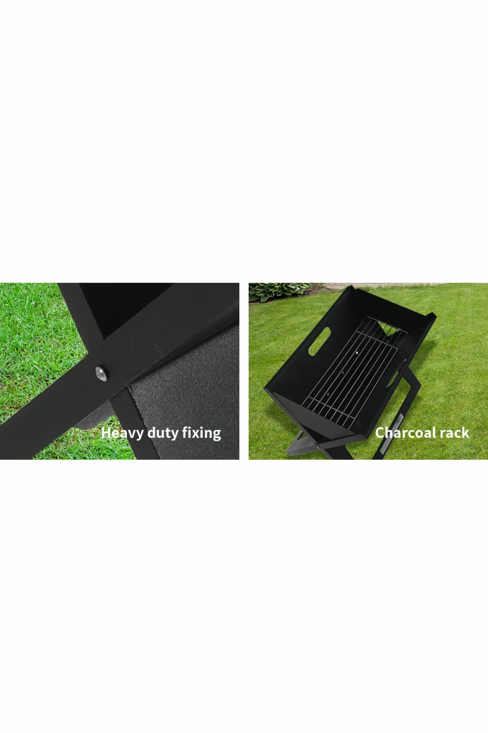 Moyasu Portable Charcoal BBQ Grill - Foldable Outdoor Camping Barbecue Set for Picnics & Adventures - Image 10